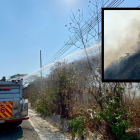 El incendio forestal en Cerro Azul afecta a más de 36 hectáreas.