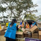 Las familias de 60 colaboradores de un club social y deportivo recibieron atención médica y refrigerios.