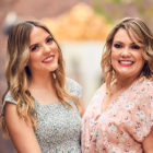 Úrsula Strenge junto a su hija Camila.