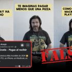 El video falso de Juanes que circula en redes sociales.