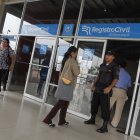 Fachada de una de las sedes del Registro Civil.