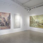 Acto. Obras reflejan la pintura y producción de imágenes.