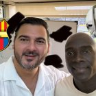 Antonio Álvarez y Segundo Castillo luego de una jornada de planificación.