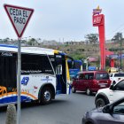 Congestionamiento. En el redondel de La Joya, los conductores denuncian que sus recorridos de 10 minutos se convierten en una ‘tortura’ de 45 minutos.