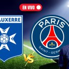 Willian Pacho del PSG juega por la fecha 14 de Ligue 1 de Francia.