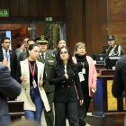 La presidenta de la Asamblea, Viviana Veloz.