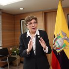 Ivonne Nuñez, ministra de Trabajo.