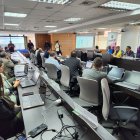 Presentantes del Banco Central, el Ministerio de Economía y Finanzas y otras instituciones presentaron indicadores económicos.