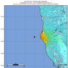 El terremoto en California no ha dejado víctimas mortales, pero sí una alerta de tsunami.