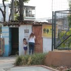 El parque, aunque readecuado hace dos años, muestra signos de deterioro