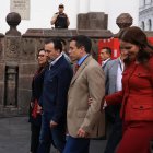 En medio de la Serenata Quiteña, Muñoz y Noboa hablaron de Economía e inversión.