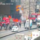 El humo era divisible desde diferentes puntos de la vía a Daule.