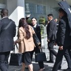 Una de las actividades públicas de la vicepresidenta Verónica Abad en su retorno al país.