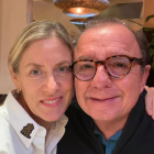 Annabella Azin y su esposo Álvaro Noboa, quien tiene 74 años y buscó la presidencia de Ecuador, en cinco oportunidades.