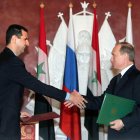 ARCHIVO. Al Asad y Putin son aliados y han colaborado juntos en misiones militares.