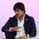 El ministro de Gobierno, José De la Gasca, en una entrevista con EXPRESO.