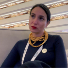 La ministra ecuatoriana de Cultura y Patrimonio, Romina Muñoz Procel.