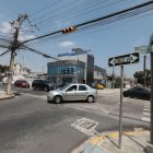 Una intersección donde se prevé soterrar cables semafóricos.