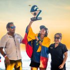 Mimi recibió el trofeo como la #1 del continente en El Salvador, durante el último torneo ALAS.