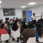 Taller. Acudieron 35 miembros de los comités de seguridad.