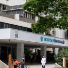 Foto de la fachada del Hospital Sírio-Libanés, donde se encuentra el presidente de Brasil, Luiz Inácio Lula da Silva, este jueves en São Paulo (Brasil).