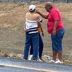 Panorama. Familiares de Joel Villacís lloraban desconsolados al confirmar que el cuerpo era de su ser querido