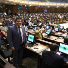 Jaime Moreno fue quien mocionó censurar a la exministra de Energía y Minas.