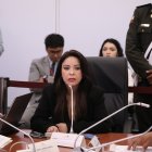 La correísta Pamela Aguirre presidente la Comisión de Fiscalización.