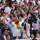 Los aficionados de Liga de Quito celebran el título.