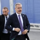 El Ministro de Asuntos Exteriores de Turquía, Hakan Fidan.