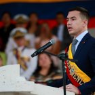 El presidente Daniel Noboa en una foto de archivo.