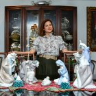 A veces lo único que se necesita para arreglar la casa navideña es mucho ingenio