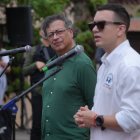 Gustavo Petro llegó el sábado a Galápagos. Este domingo 15 de diciembre dio una declaración sobre el encuentro junto a Daniel Noboa.
