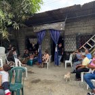 El velorio del hombre que murió durante una audiencia en Guayaquil.