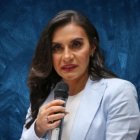 Verónica Abad es la vicepresidenta del Ecuador, suspedida de sus funciones por un sumario administrativo.