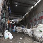 Referencial. Una recicladora de Guayaquil.