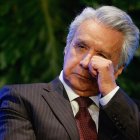 El expresidente de Ecuador, Lenin Moreno, en el Foro Latinoamericano de las Ideas (FLI), en Asunción (Paraguay). Fue en noviembre.