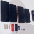 Indicios levantados en los allanamientos.