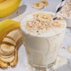 El batido de nueces, avena y banana: tu aliado para ganar masa muscular.