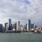 Una vista general de edificios en Miami, Florida (EE.UU.).