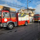 Conocoto. El fuego, que comenzó en un dormitorio, afectó a una casa.