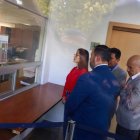 Acto. Momento en el que la presidenta de la Asamblea Nacional, Viviana Veloz presentó ante la Corte Constitucional una demanda contra el Decreto Ley para la mejora recaudatoria.