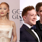 Ariana Grande, Ethan Slater y su exesposa Lilly Jay.