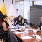 La comisión de enmiendas sobre bases militares recibió al exministro del correísmo, Gustavo Jalkh.