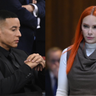 Daddy Yankee y Mireddys González se encuentran en el juzgado