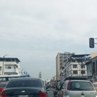 En la av. Quito, habían semáforos averiados.