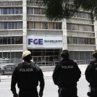 Imagen referencial de un edificio de la Fiscalía, en Quito.