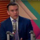 Proceso. El presidente Daniel Noboa asegura que no habrá apagones en un mediano plazo.