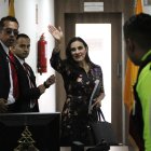 La vicepresidenta de la República, Verónica Abad.