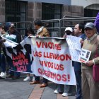 Personas se congregaron en la capital de los ecuatorianos.